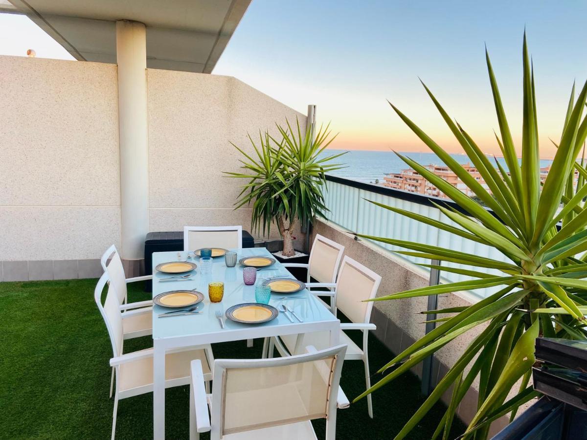 Patacona Premium Penthouse Sea Views & Barbecue Apartment Valencia Exterior photo